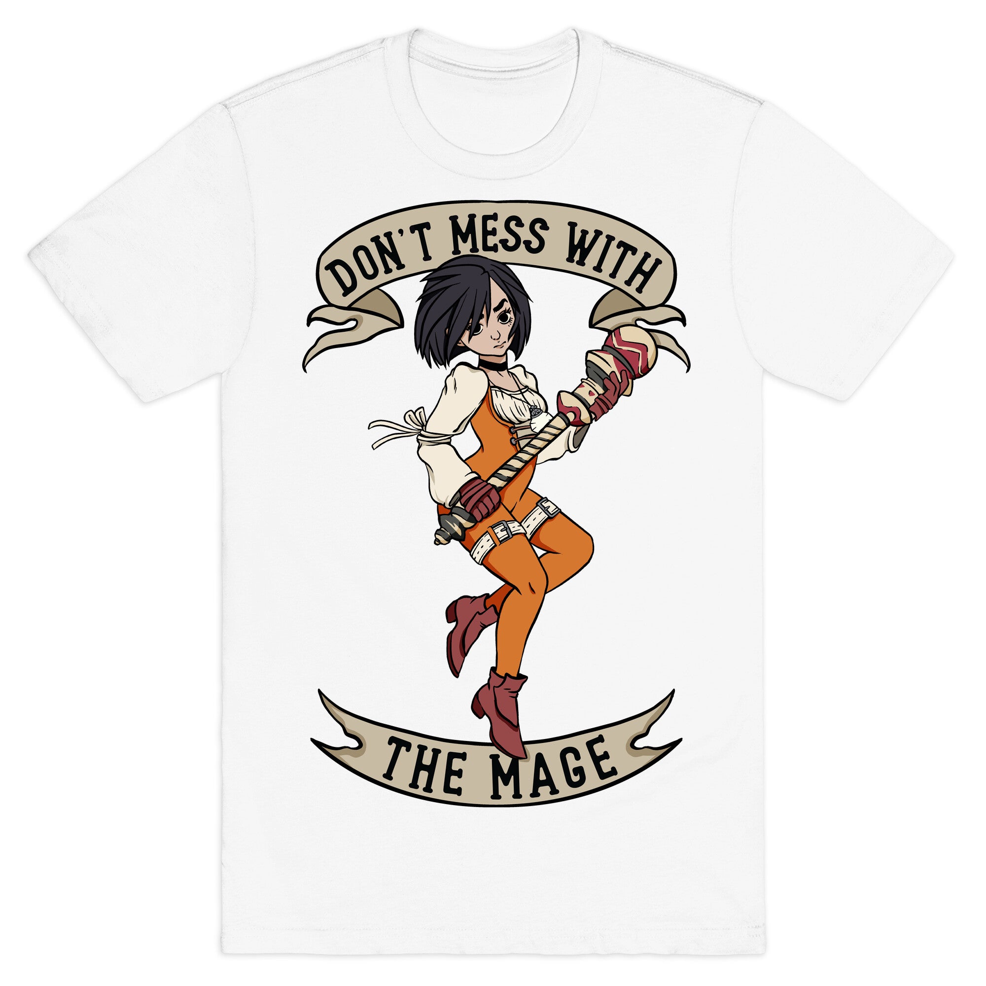 Don't Mess With the Mage Garnet T-Shirt